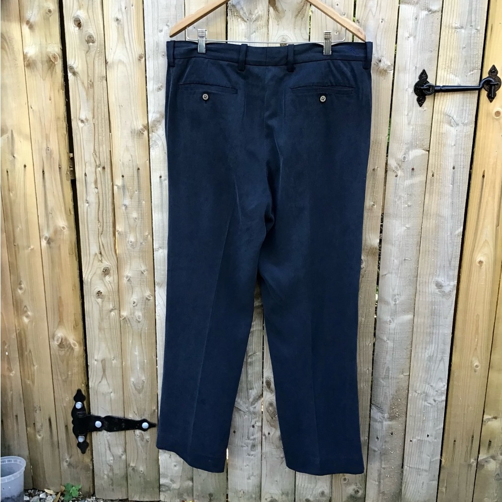 Mens Tommy Bahama Blue Silk Pants 34/32 - Picture 2 of 7